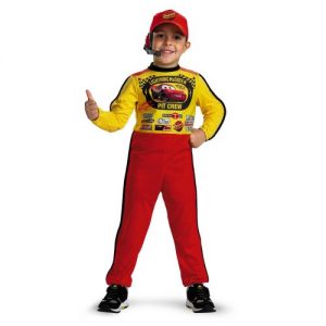 Lightning McQueen Pit Crew - Size: 3T-4T