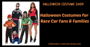 Halloween Costumes for Race Car Fans & Families