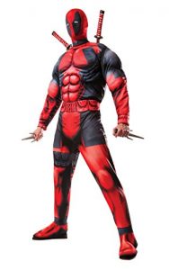 Rubie's Men's Marvel Universe Classic Muscle Chest Deadpool Costume