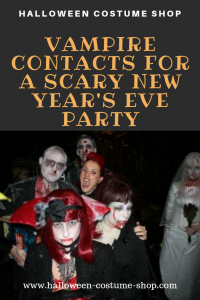 Vampire Contacts For a Scary New Year's Eve Party