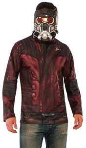 Rubie's Men's Marvel Guardians of the Galaxy Vol. 2 Star-Lord Costume Top and Mask